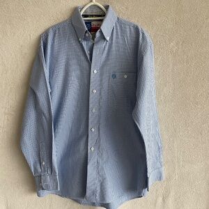 George Strait Cowboy Cut Collection by Wrangler / Men’s Long Sleeve Button-Down